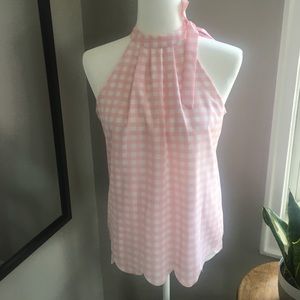 Maison Jules Checkered Retro Halter
